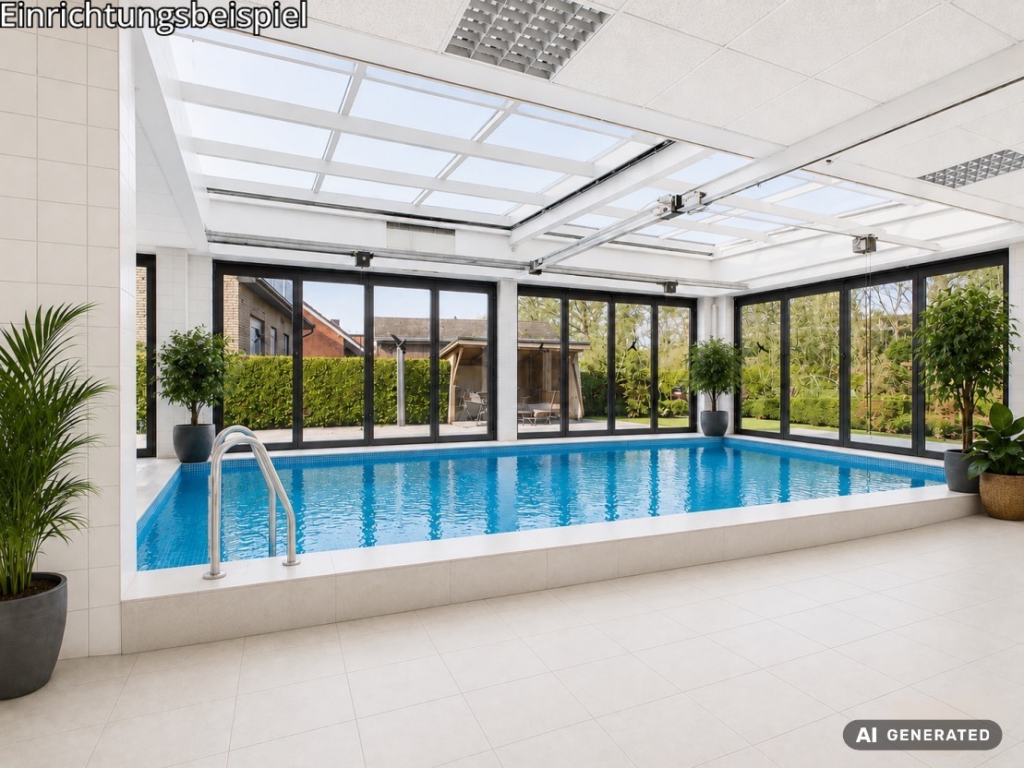 Schwimmbad - visualisiert